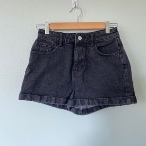 High waisted mom shorts
